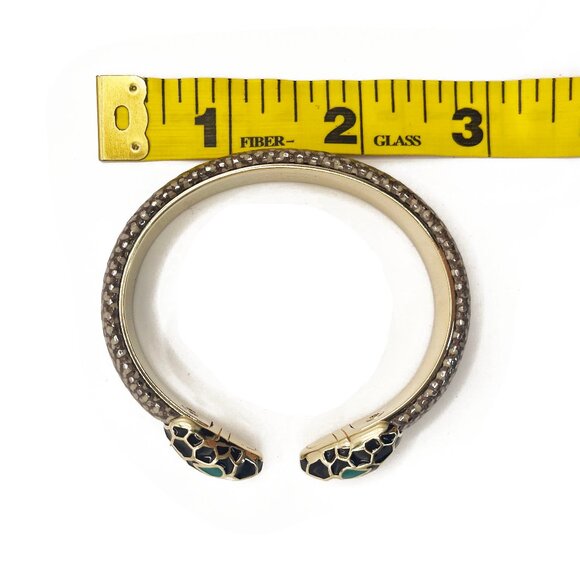 BVLGARI Bulgari Serpenti Forever Open Cuff Bangle Bracelet Snake Serpent Head - Picture 7 of 7